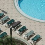 Aerial View Swimming Pool