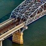 Aerial Photography, Bridge Railway